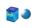 Revell 36150 18ml Bottle Acrylic Aqua Color Paint - Light Blue Gloss