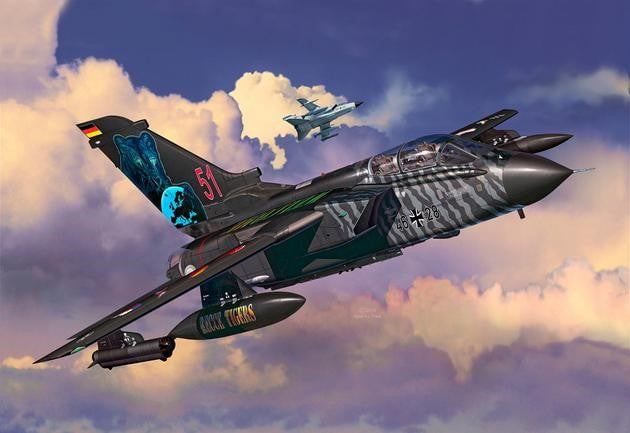 Revell Germany MODEL AIRPLANES Revell Germany 1/32 Tornado ECR Tiger Meet 2014 Fighter Kit
