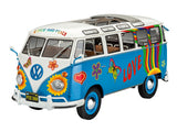 Revell Germany MODEL CARS Revell Germany 1/24 VW T1 Samba Flower Power Bus Kit