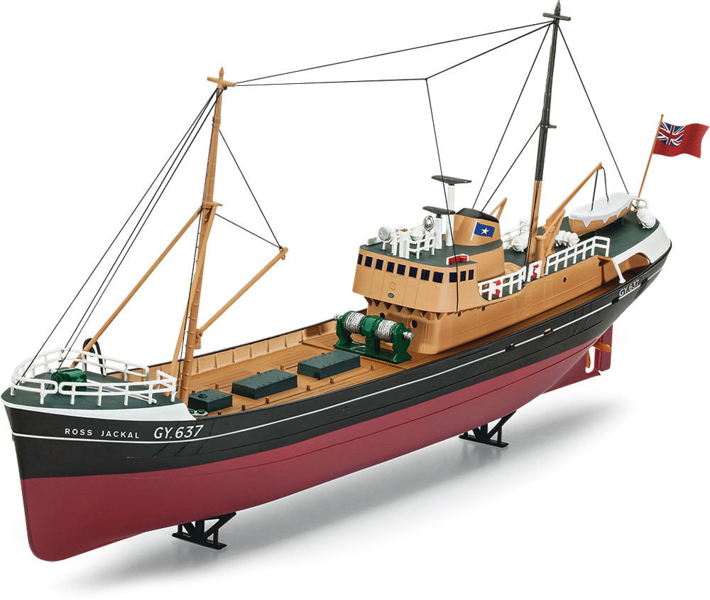 Revell Germany MODEL SHIPS Revell Germany 1/142 Northsea Fishing Trawler Boat Kit