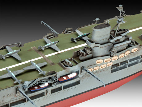 Revell Germany MODEL SHIPS Revell Germany 1/720 HMS Ark Royal/Tribal Class Destroyer Kit
