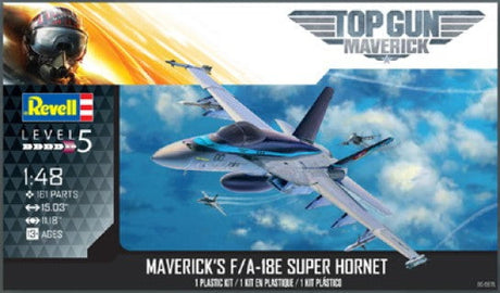 Revell-Monogram MODEL AIRCRAFT Revell-Monogram Aircraft 1/48 Top Gun Maverick: F/A18E Super Hornet Aircraft Kit