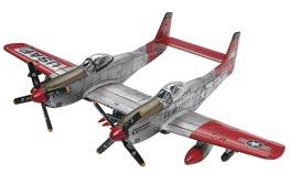 Revell-Monogram MODEL AIRPLANES Revell-Monogram Aircraft 1/72 F82G Twin Mustang Aircraft Kit