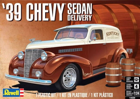 Revell-Monogram MODEL CARS Revell-Monogram 1/24 1939 Chevy Sedan Delivery w/Barrels