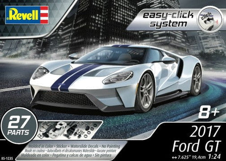 Revell-Monogram MODEL CARS Revell-Monogram 1/24 2017 Ford GT (Silver) Kit