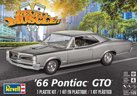 Revell-Monogram MODEL CARS Revell-Monogram 1/25 1966 Pontiac GTO Kit