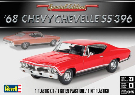 Revell-Monogram MODEL CARS Revell-Monogram 1/25 1968 Chevy Chevelle SS (New Tool) Kit