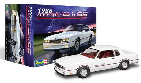 Revell-Monogram MODEL CARS Revell-Monogram Model Cars 1/24 1986 Chevrolet Monte Carlo SS (2 in 1) Kit