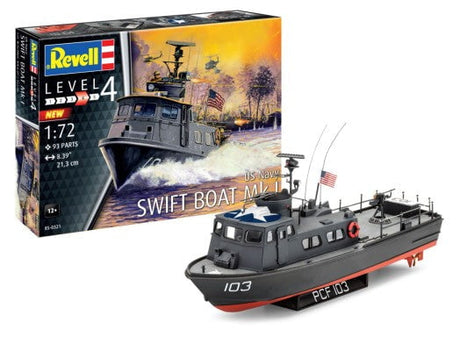 Revell-Monogram MODEL SHIPS Revell-Monogram 1/72 USN Mk I Swift Boat Vietnam War Kit