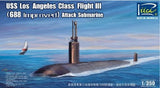 Riich MODEL SHIPS Riich Model Ships 1/350 USS Los Angeles Class Flight III (688 Improved) Attack Submarine Kit