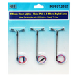 Rock Island Hobby Rock Island Hobby 13102 N Scale Street Light 2 Elbow Arms 3 Pack
