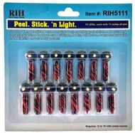 Rock Island Hobby Rock Island Hobby RIH5111 Peel. Stick. 'n Light 15 pack LEDs 5111