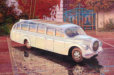 Roden MILITARY MODELS Roden 1/72 Opel Blitz Aero (1937) Ludewig Salon Omnibus Kit