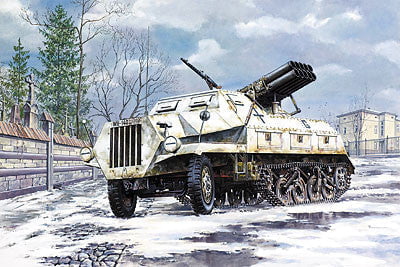 Roden MILITARY MODELS Roden 1/72 SdKfz 4/1 Panzerwerfer 42 (Early) Rocket Launcher Kit
