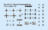 Roden MILITARY MODELS Roden 1/72 SdKfz 4/1 Panzerwerfer 42 (Early) Rocket Launcher Kit