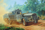 Roden MILITARY MODELS Roden 1/72 Selbstfahrlafette to Fahrgestell VOMAG Anti-Aircraft Vehicle 7 or 660 w/8,8cm Flak 36 Gun Kit