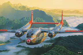 Roden MODEL AIRPLANES Roden 1/144 Fairchild C119C Boxcar USAF Transport Aircraft Kit