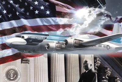 Roden MODEL AIRPLANES Roden 1/144 VC118 The Independence Presidential Aircraft Kit