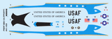 Roden MODEL AIRPLANES Roden 1/144 VC140B Jetstar US Air Force One Presidential Aircraft Kit