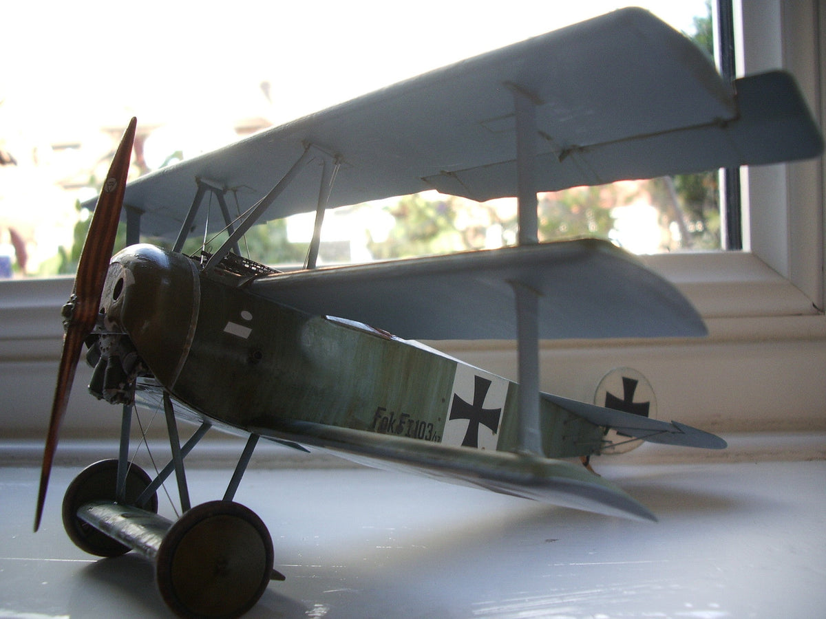 Roden MODEL AIRPLANES Roden 1/32 Fokker FI WWI German Triplane Fighter Kit