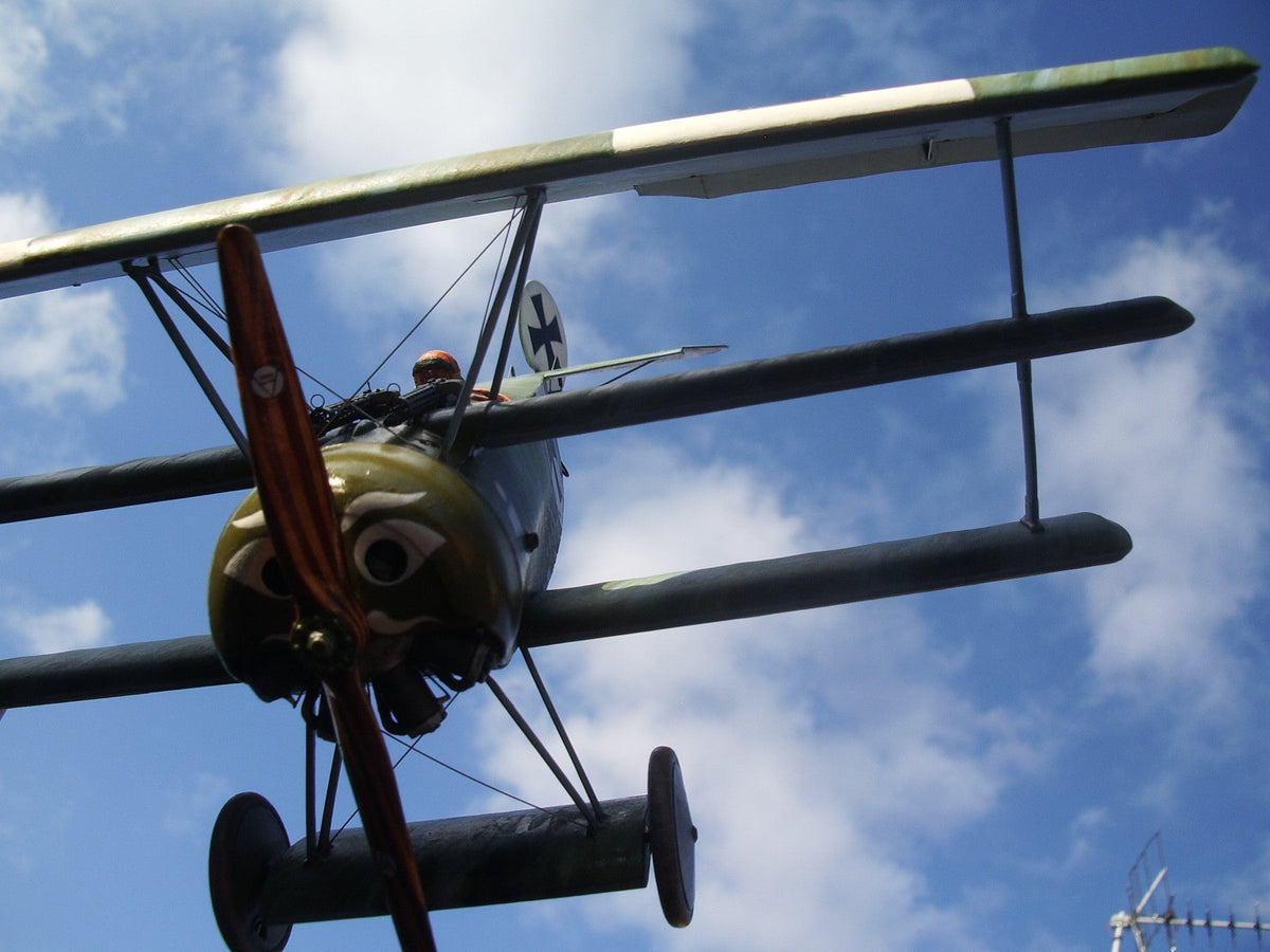 Roden MODEL AIRPLANES Roden 1/32 Fokker FI WWI German Triplane Fighter Kit
