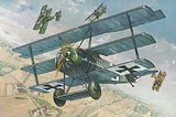 Roden MODEL AIRPLANES Roden 1/32 Fokker FI WWI German Triplane Fighter Kit