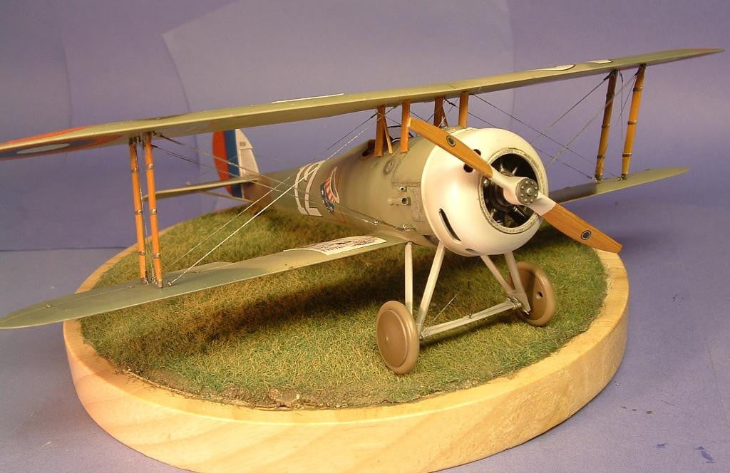 Roden MODEL AIRPLANES Roden 1/32 Nieuport 28c1 WWI French BiPlane Fighter Kit