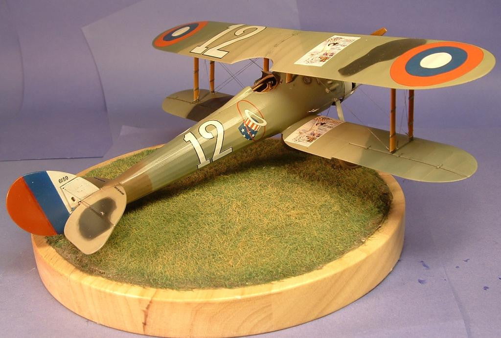 Roden MODEL AIRPLANES Roden 1/32 Nieuport 28c1 WWI French BiPlane Fighter Kit