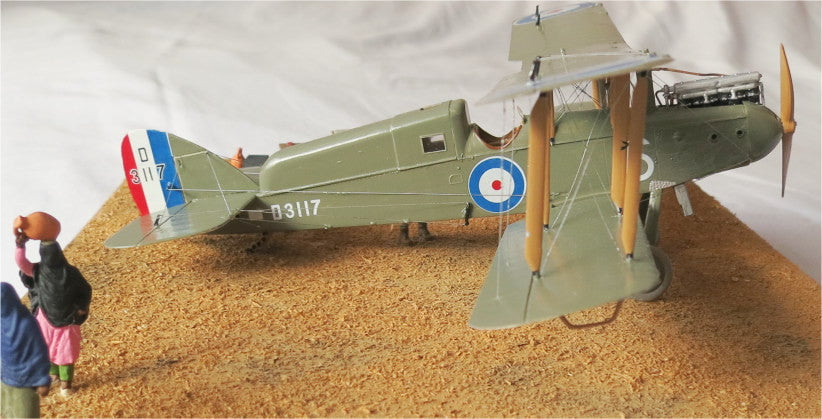 Roden MODEL AIRPLANES Roden 1/48 DeHavilland DH9 Ambulance Biplane Kit
