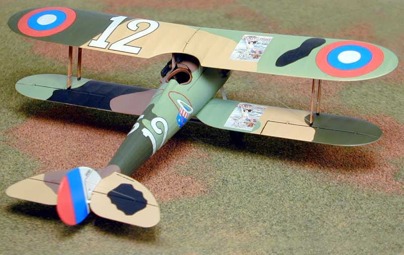 Roden MODEL AIRPLANES Roden 1/48 Nieuport 28c1 WWI French BiPlane Fighter Kit