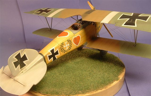 Roden MODEL AIRPLANES Roden 1/72 Albatros D III WWI German BiPlane Fighter Kit