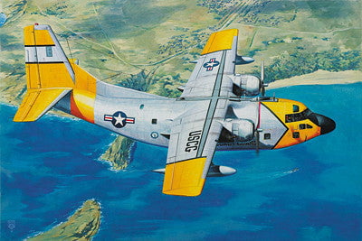 Roden MODEL AIRPLANES Roden 1/72 Fairchild HC123B Provider USCG Transport Aircraft Kit