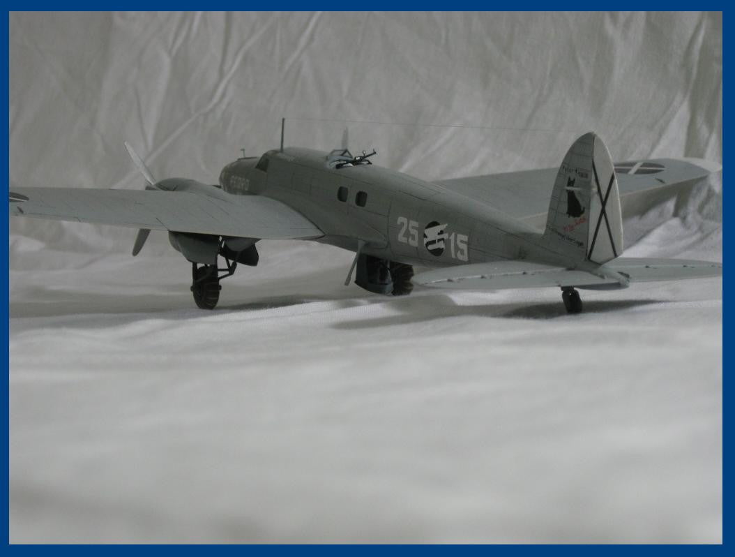 Roden MODEL AIRPLANES Roden 1/72 Heinkel He111B1/2 WWII Bomber Kit