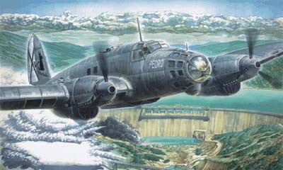 Roden MODEL AIRPLANES Roden 1/72 Heinkel He111B1/2 WWII Bomber Kit