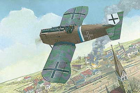 Roden MODEL AIRPLANES Roden 1/72 Junkers D I Late German Fighter Kit