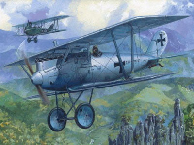 Roden MODEL AIRPLANES Roden 1/72 Pfalz D III WWI Aircraft Kit
