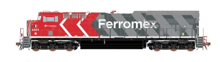 ScaleTrains ScaleTrains SXT40507 GE ET44AC Ferromex/Zebra #4901 DCC & Sound HO Scale