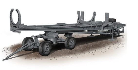 Special Hobby MILITARY MODELS Special Hobby Military 1/72 Meillerwagen V2 Missile Transporter Kit