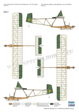 Special Hobby MODEL AIRCRAFT Special Hobby Aircraft 1/48 EoN Eton TX1/SG38 Trainer Glider over Western Europe (New Tool) Kit