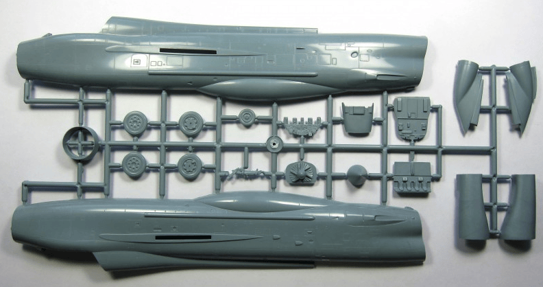 Sword MODEL AIRPLANES Sword Aircraft 1/48 EE Lightning T Mk 4 Fighter Kit