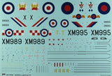 Sword MODEL AIRPLANES Sword Aircraft 1/48 EE Lightning T Mk 4 Fighter Kit