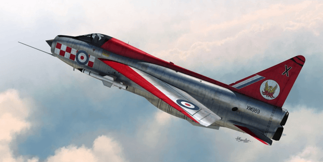 Sword MODEL AIRPLANES Sword Aircraft 1/48 EE Lightning T Mk 4 Fighter Kit