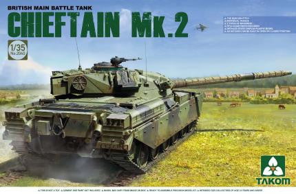 Takom MILITARY MODEL Takom 1/35 Chieftain Mk 2 Main Battle Tank Kit