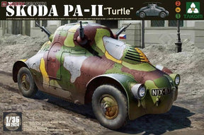 Takom MILITARY MODEL Takom 1/35 WWII Skoda PAII Turtle Vehicle Kit
