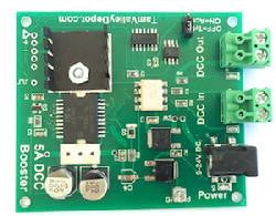 Tam Valley DAB002 Tam Valley 5 Amp Trip / 3 A Continuous Duty DCC Booster Board   (Scale=ALL) TAM- DAB002