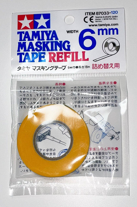 Tamiya Accessories Tamiya 87033 Masking Tape Refill 6mm