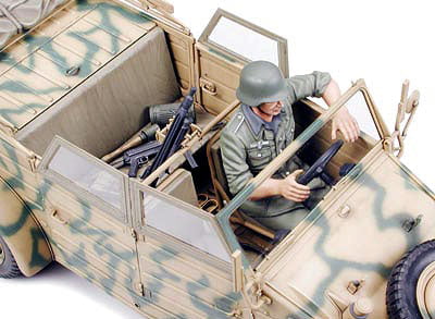 Tamiya MILITARY MODEL Tamiya 1/16 Kubelwagen Type 82 European Campaign Kit