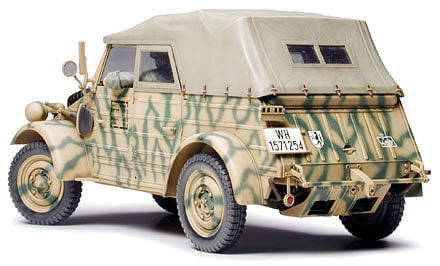 Tamiya MILITARY MODEL Tamiya 1/16 Kubelwagen Type 82 European Campaign Kit