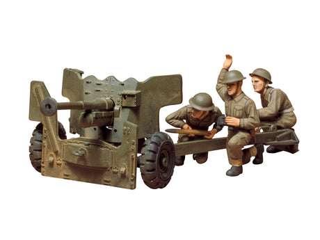 Tamiya MILITARY MODEL Tamiya 1/35 British 6-Pdr Anti-Tank Gun (Re-Issue) Kit