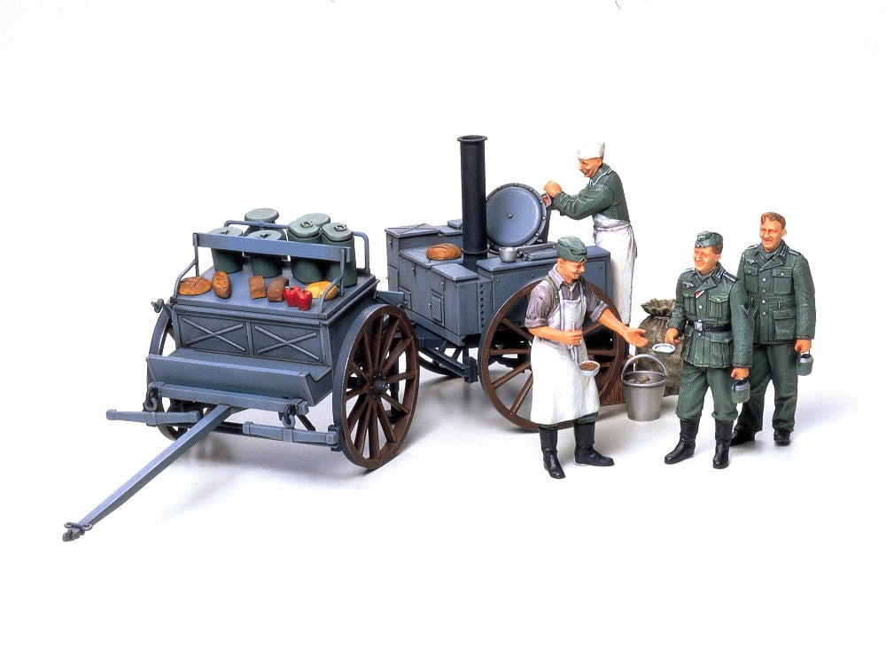 Tamiya MILITARY MODEL Tamiya 1/35 German Field Kitchen Scenery Kit